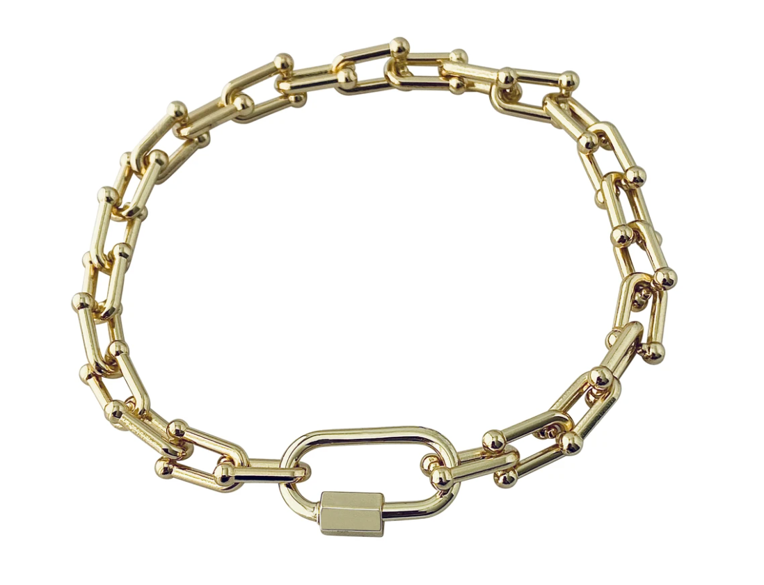 Lock Chain Bracelet