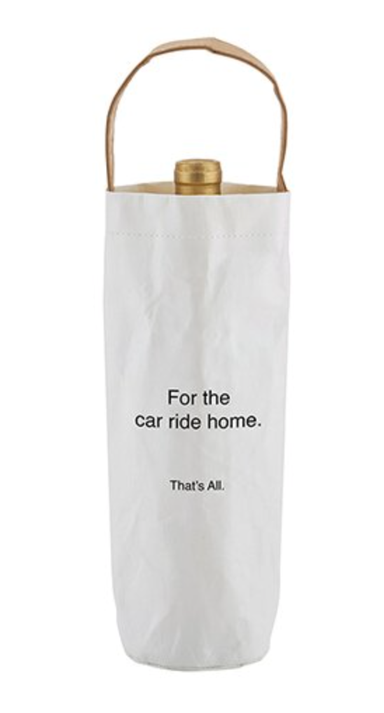 Car Ride Home Wine Bag