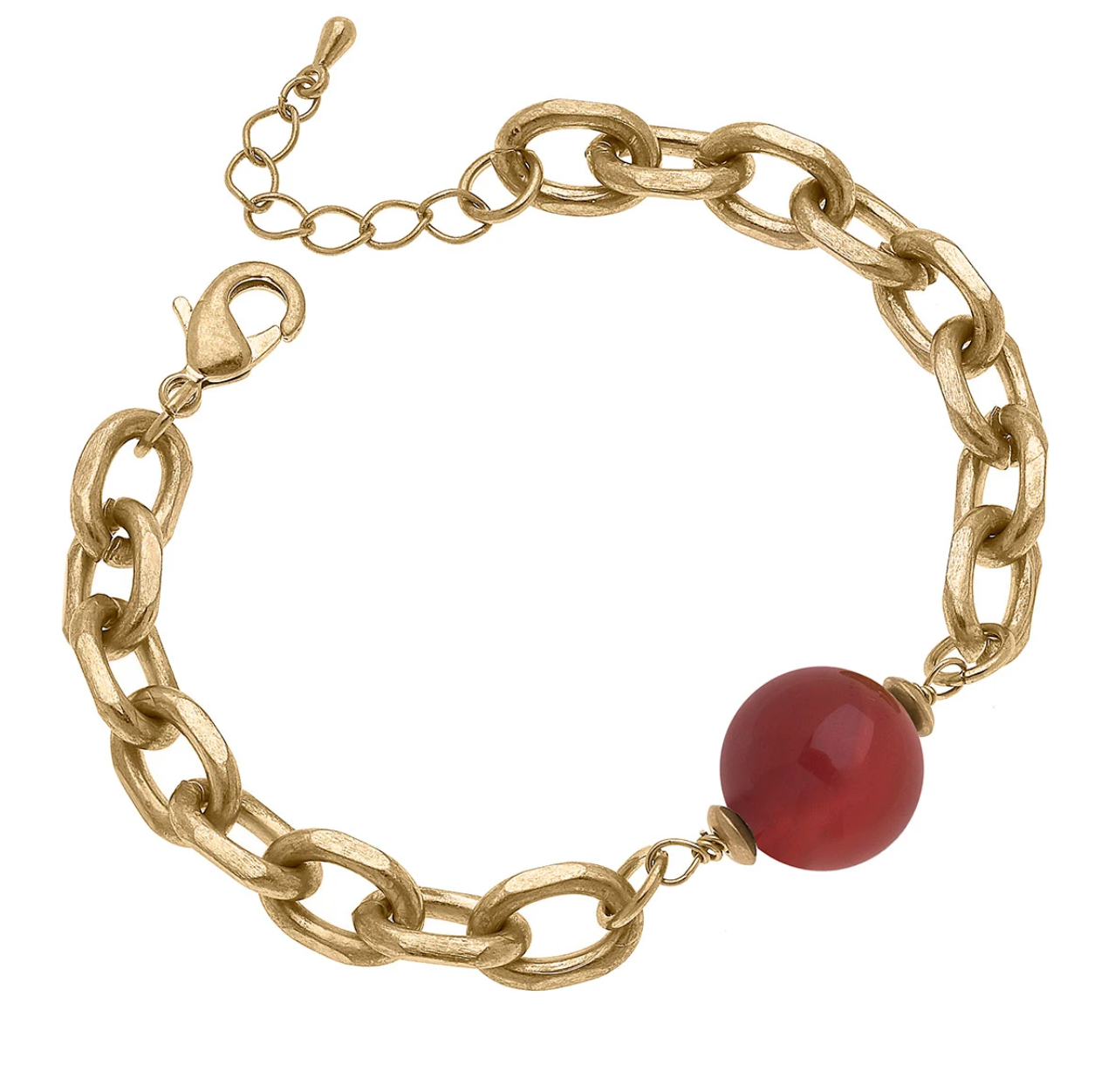 Carli Gemstone Chunky Chain Bracelet