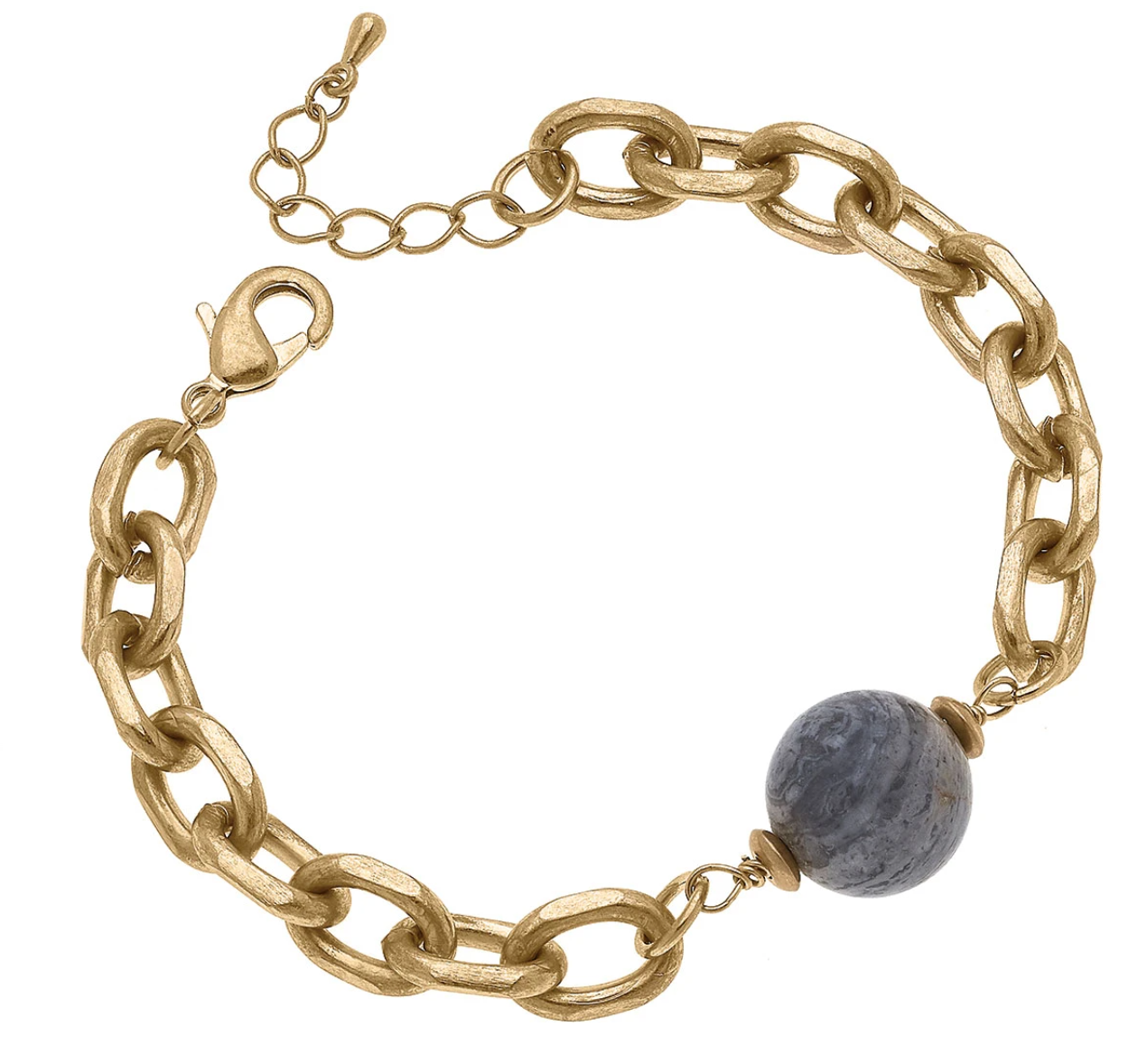 Carli Gemstone Chunky Chain Bracelet