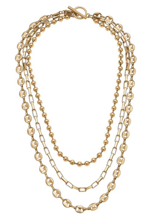 Elliot Layered Chain Necklace