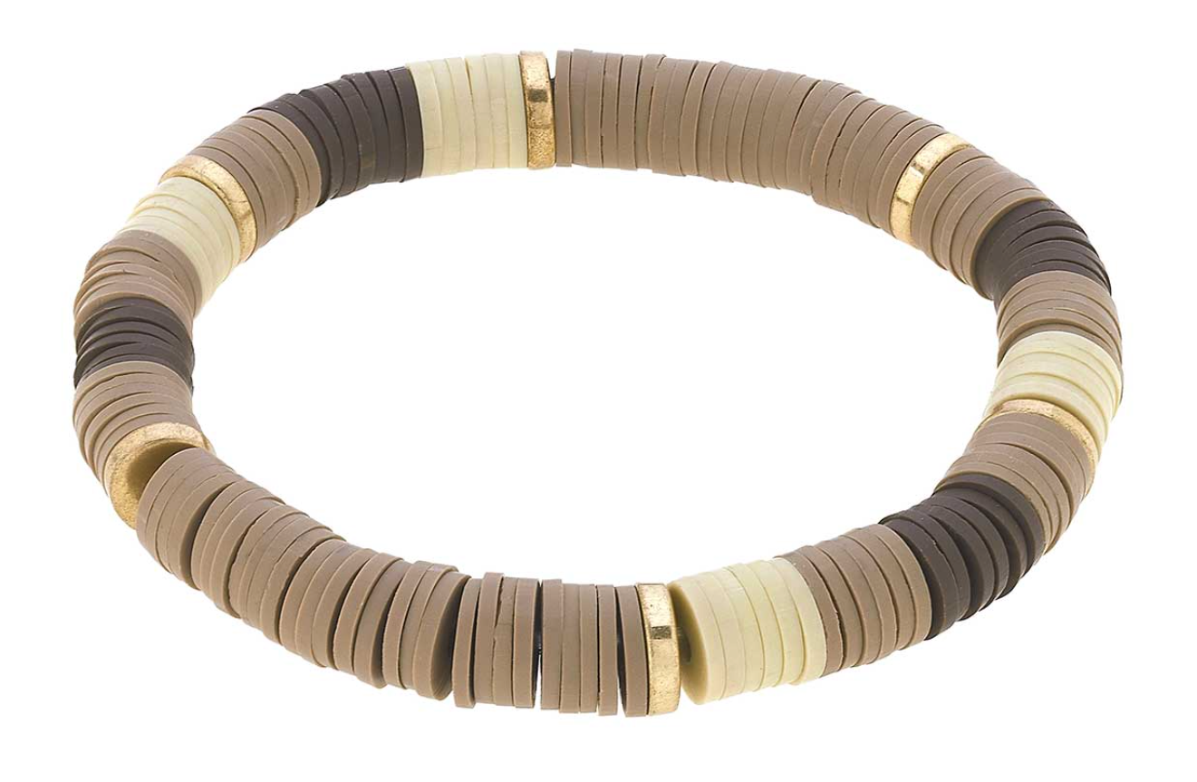 Emberly Cocoa Color Block Bracelet