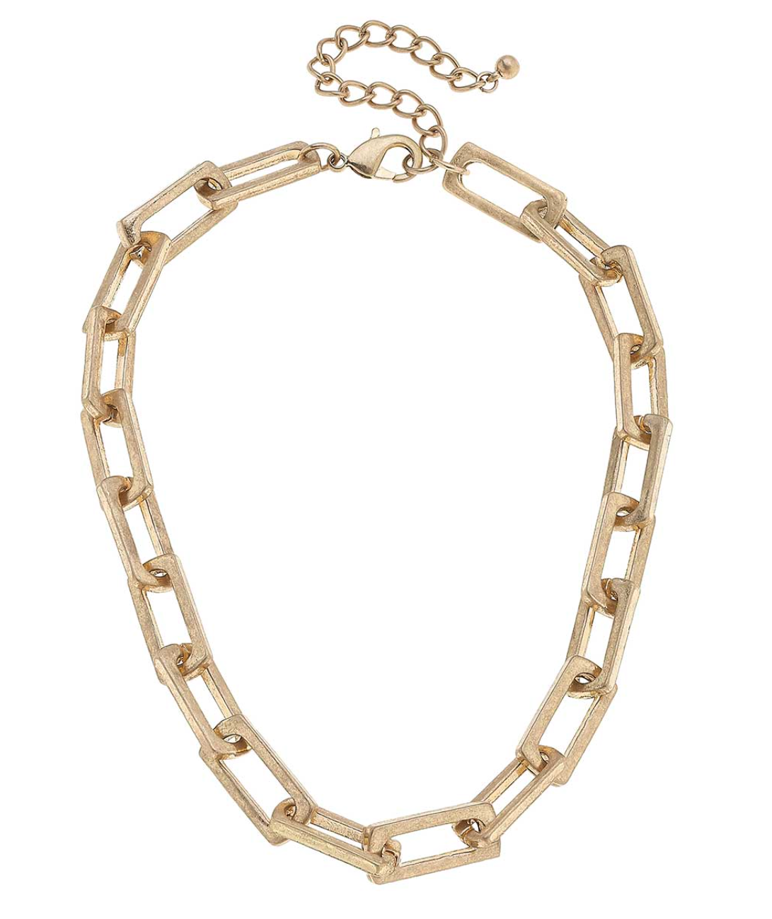 Lennox Rectangle Chain Necklace