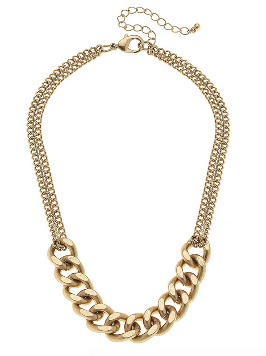 Maya Curb Chain Necklace