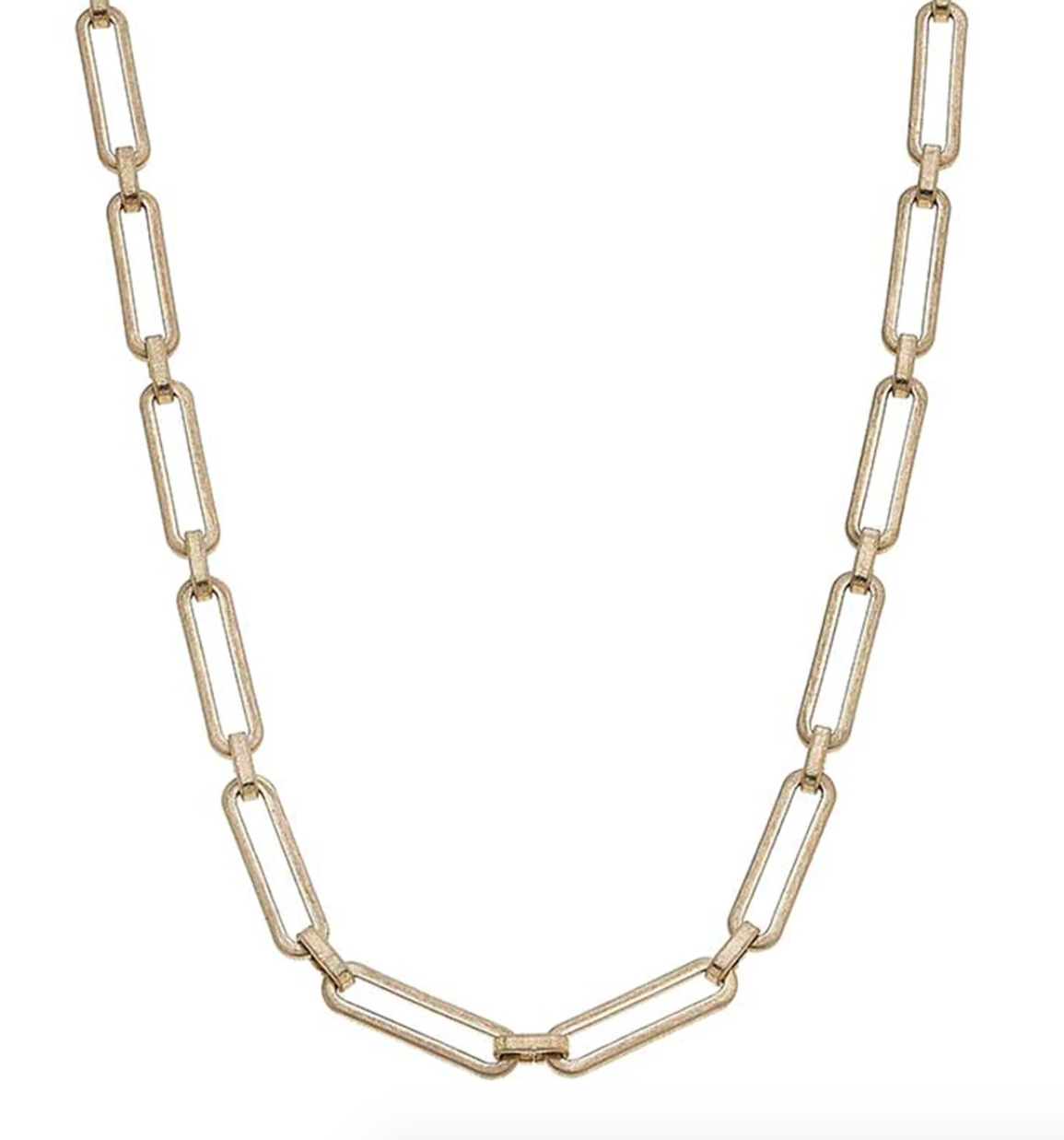 Zen Paperclip Chain Necklace
