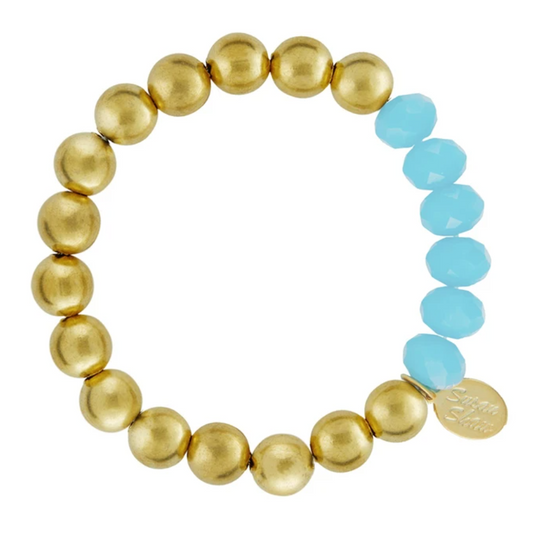 Bracelet Stretch Milly Margaret Aqua