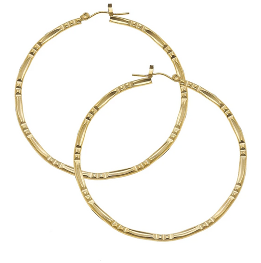 Earrings Hoop Cleo Gold