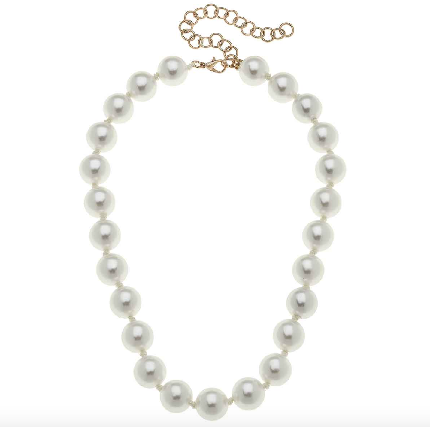 Eleanor Pearl Beaded Necklace