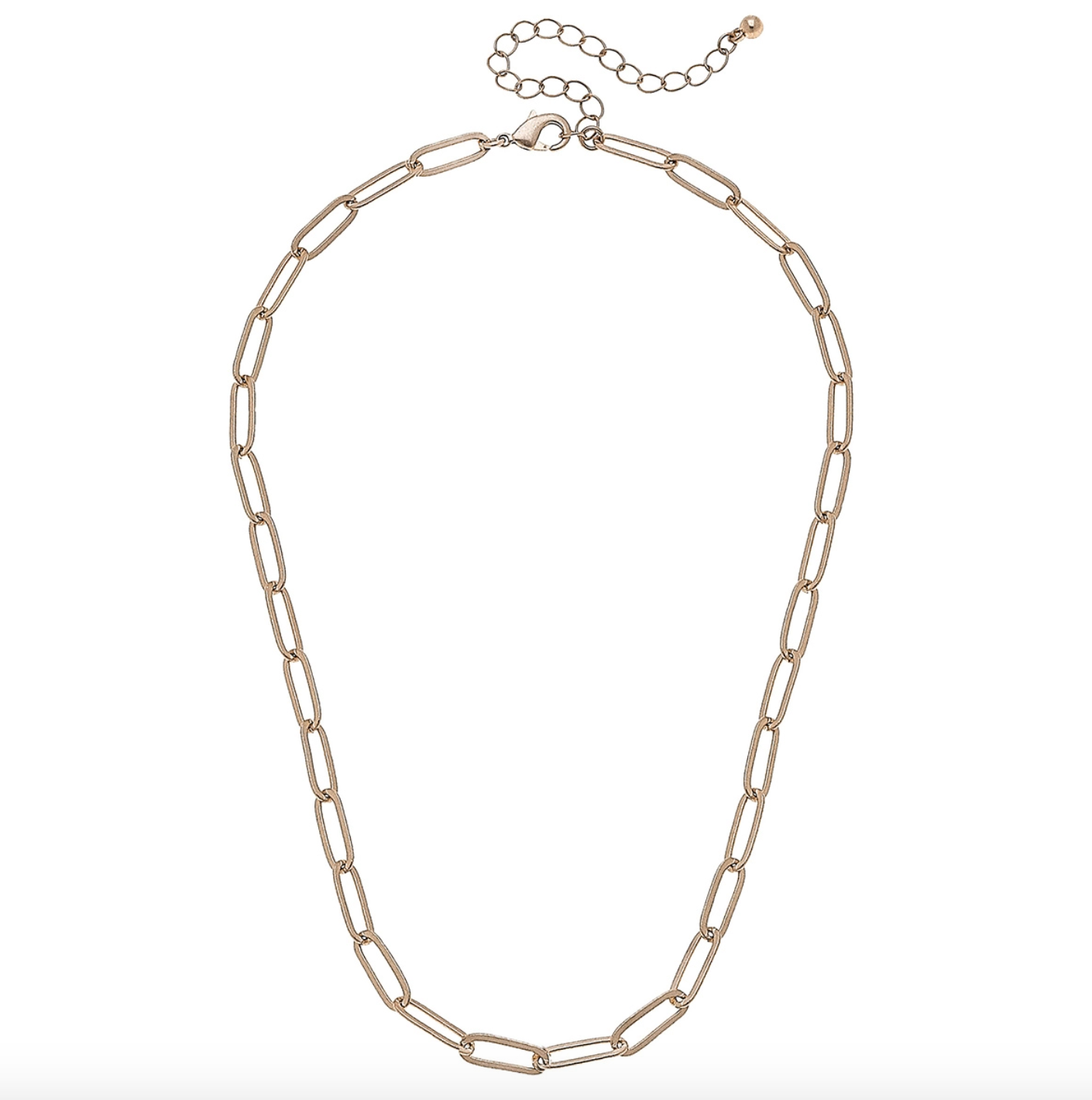 Elodie Paperclip Chain 16" Necklace