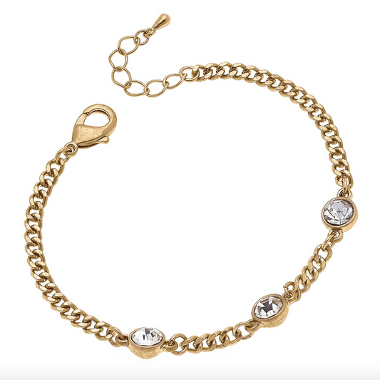 Bracelet Chain Curb Lyra