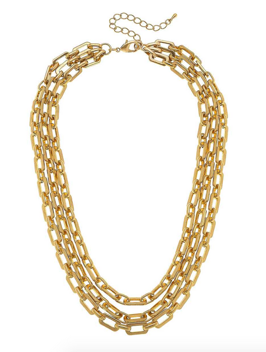 Necklace Chain Three Layered Reese