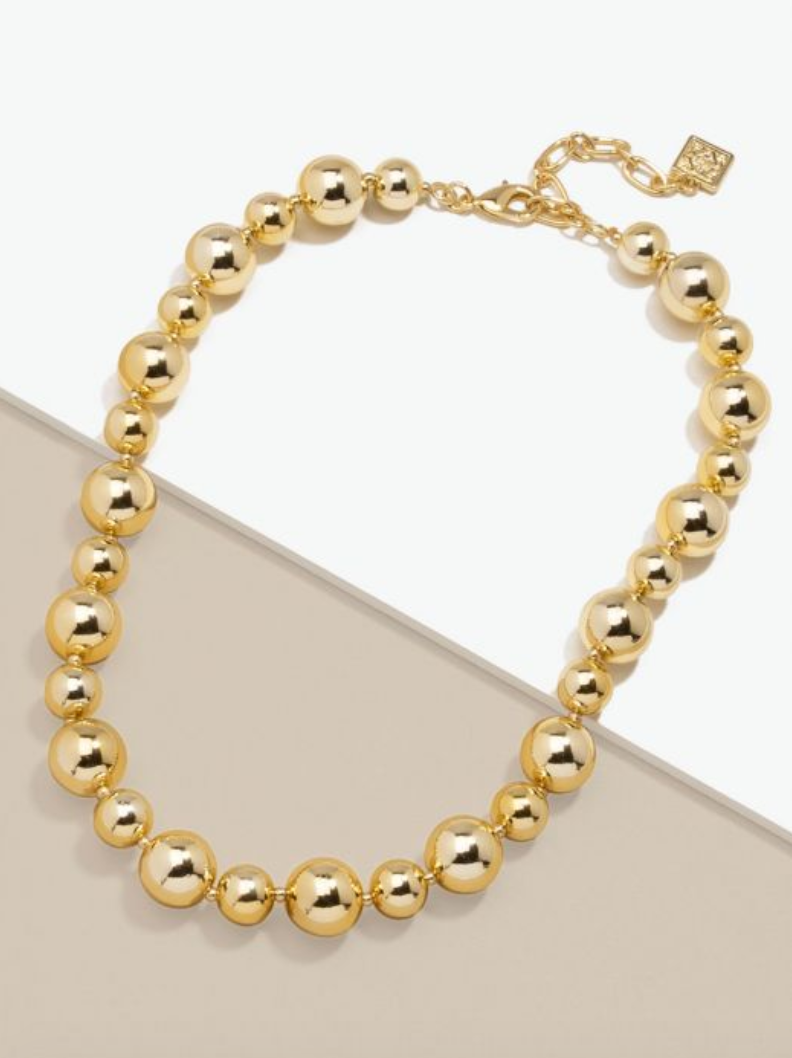 Necklace Collar Bead Gold