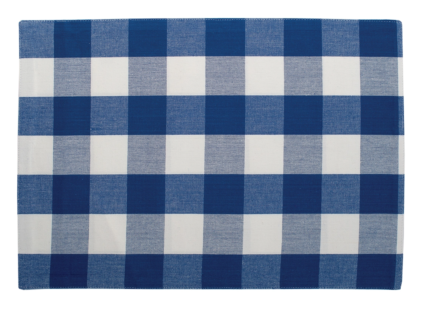 Placemat Blue & White Check