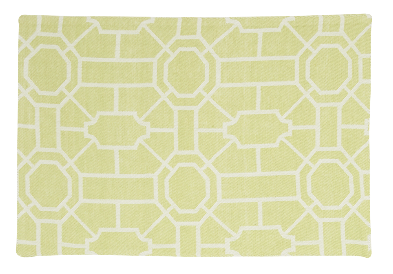 Placemat Trellis Peridot