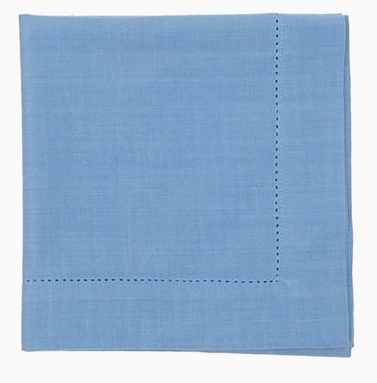 Napkin Hemstitch Cornflower