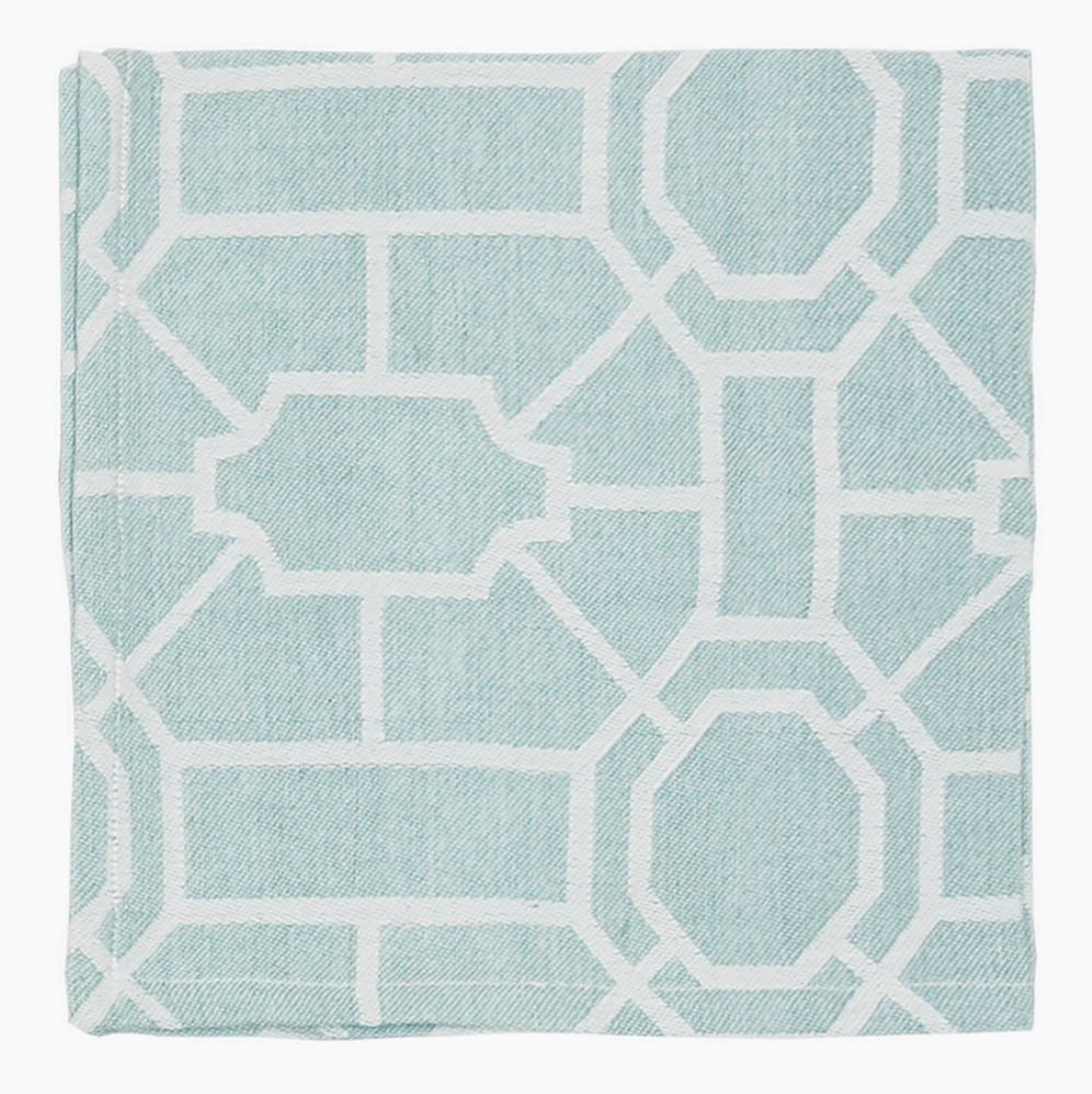 Napkin Trellis Sea Glass