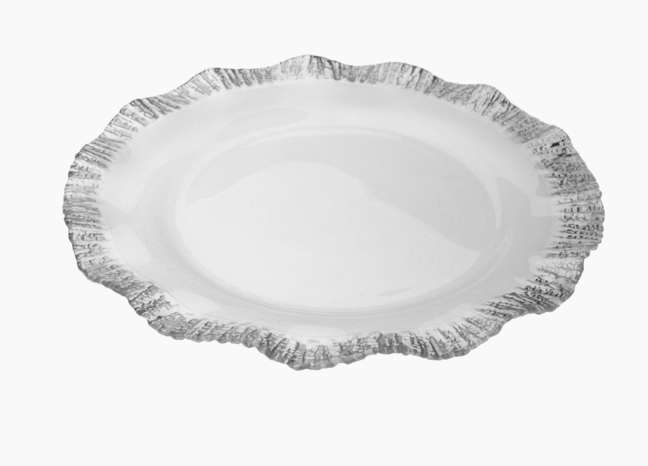 Silver Scallop Charger