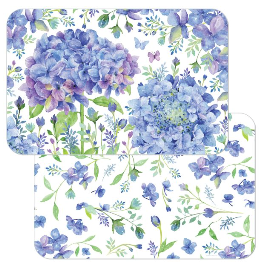 Beautiful Hydrangea Easy Care Placemat
