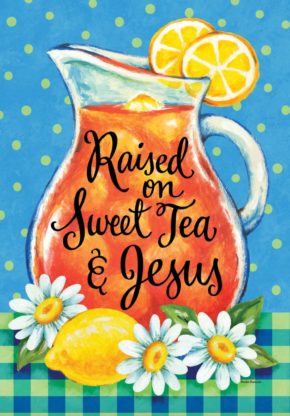 Garden Flag Sweet Tea & Jesus