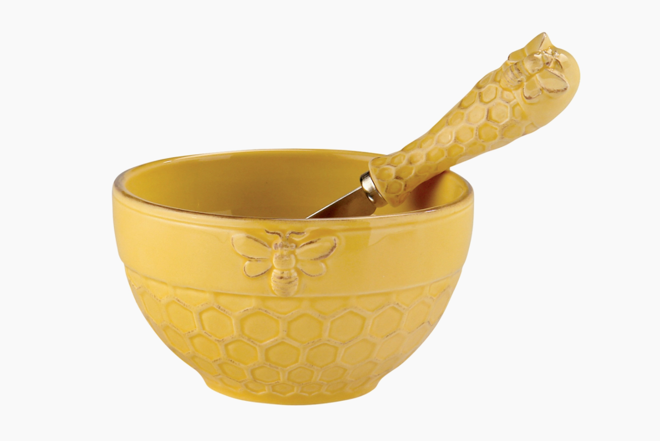 Bee Honeycomb Serving Ware