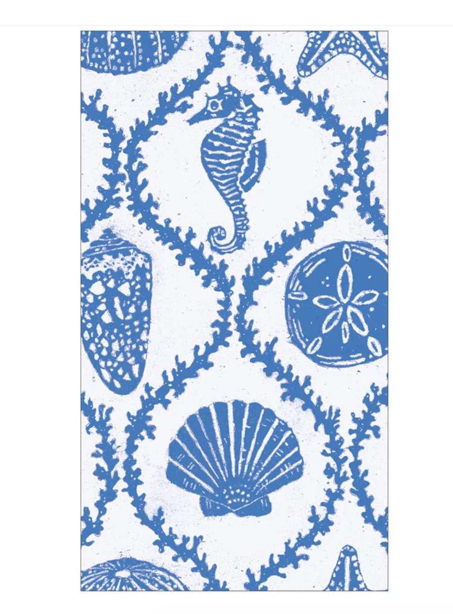 Guest Towels Seychelles Blue