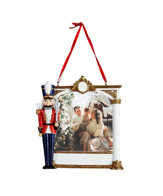 Ornament Frame Nutcracker Soldier