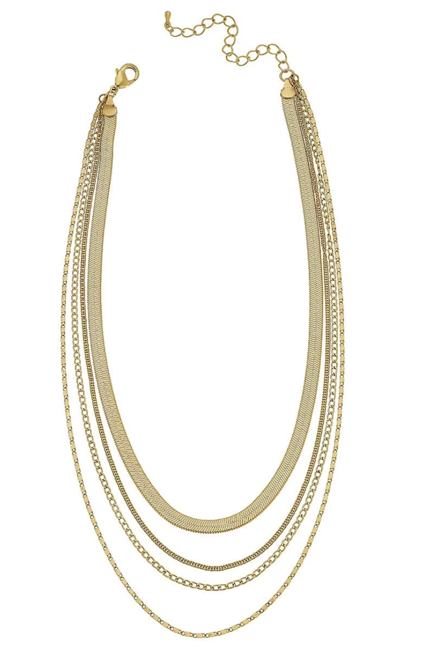 Allura Layered Statement Necklace