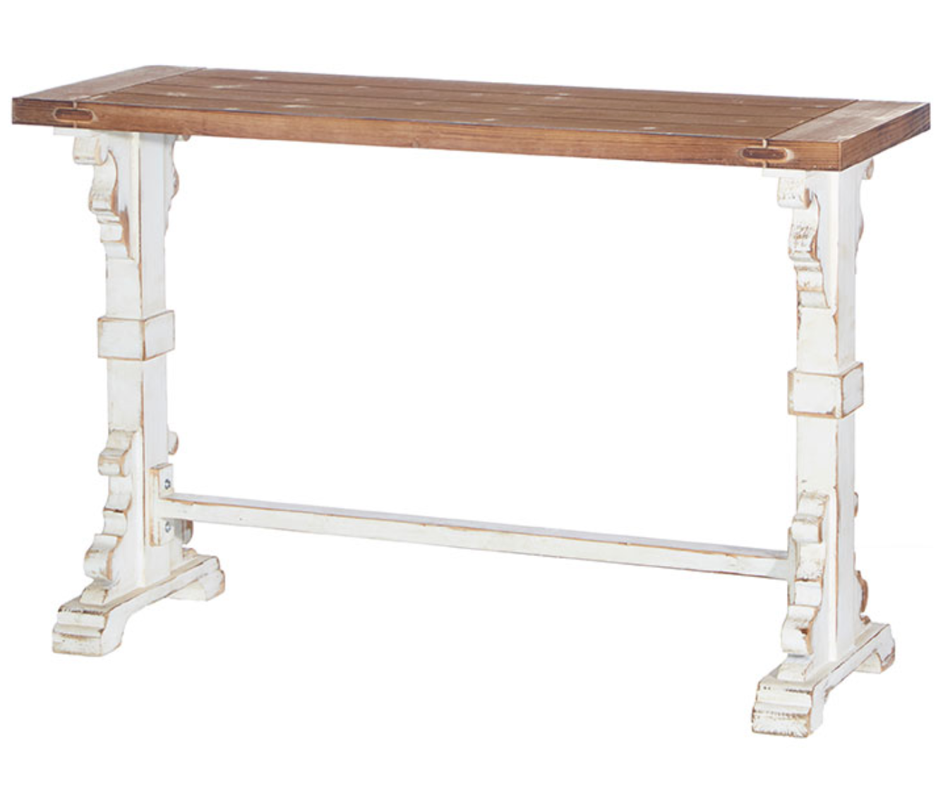 48" Distressed Console Table