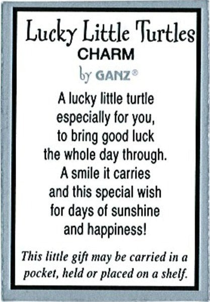 Charm Lucky Little Turtle