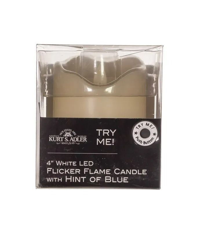 Candle Flicker Flame LED 4"