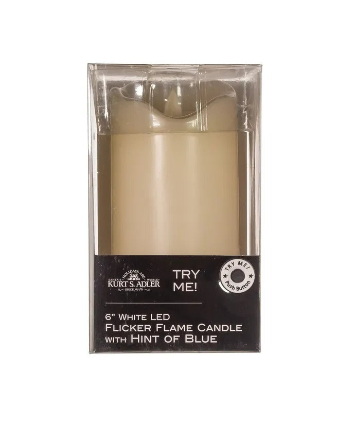 Candle Flicker Flame LED 6"