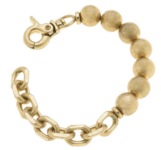 Mila Ball Bead Chunky Chain Bracelet