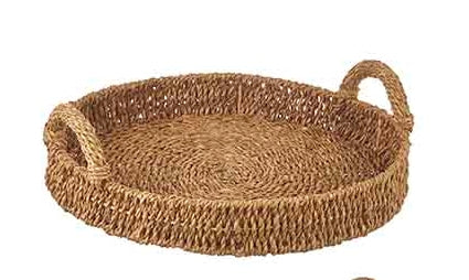 Basket Tray Seagrass Rattan Small