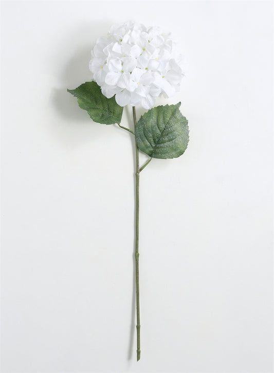 Pure White Hydrangea Stem