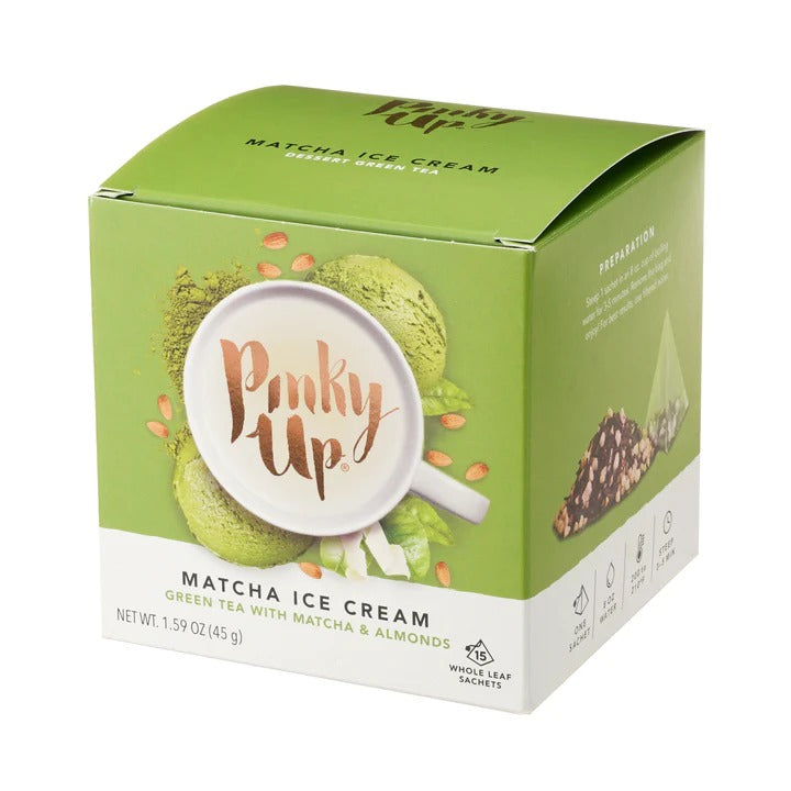 Tea Sachets Matcha Ice Cream